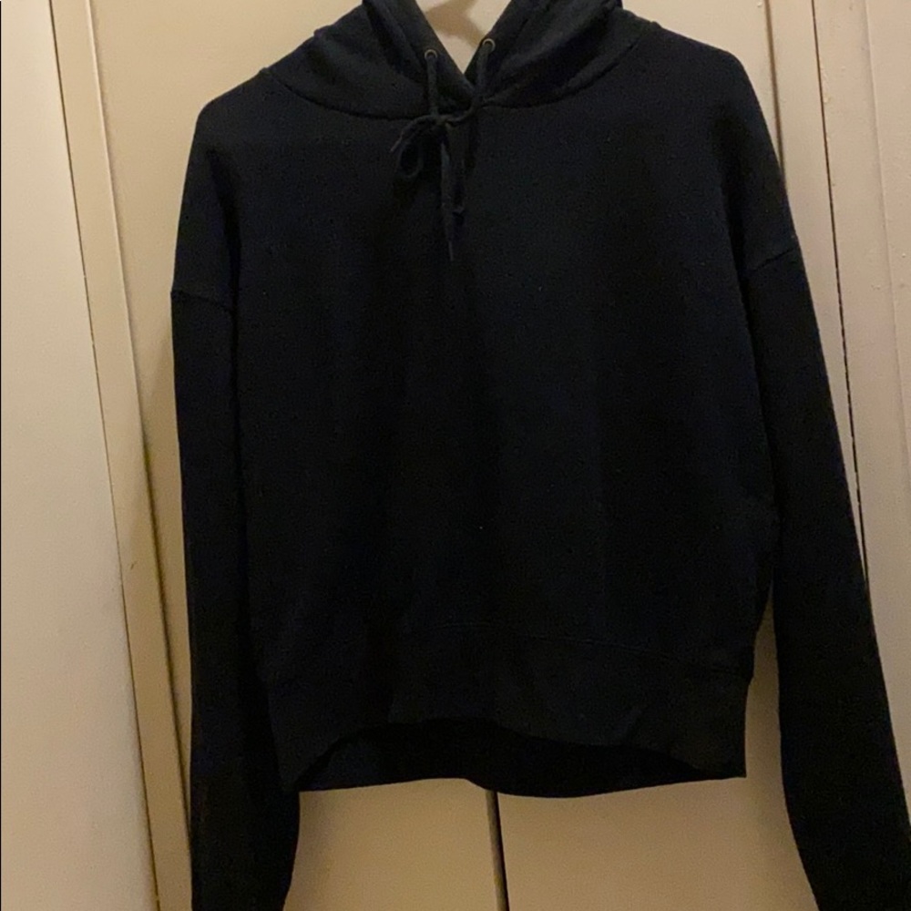 Black Pullover Hoodie